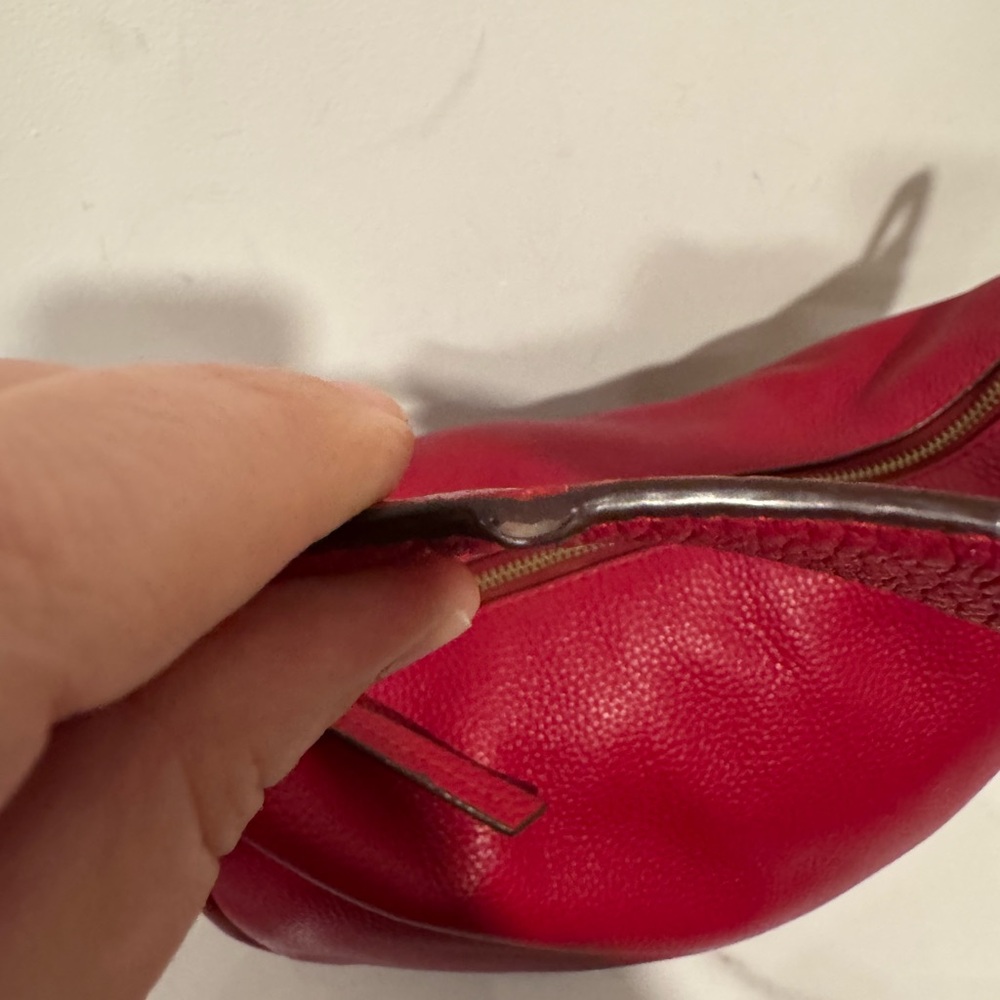 Marc Jacobs Red Leather Hobo Bag - Picture 10 of 13